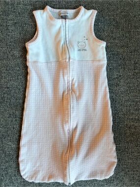 ABSORBA Light Pink Sleeveless Baby Sleep Sack